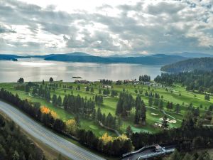 CDA Resort Overview Aerial